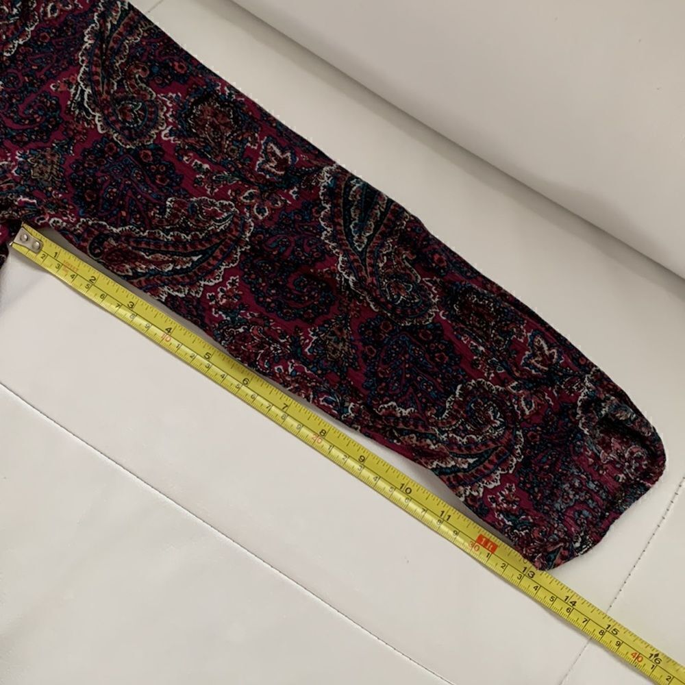 American Eagle Keyhole Paisley Mini Dress Size M - Picture 5 of 12